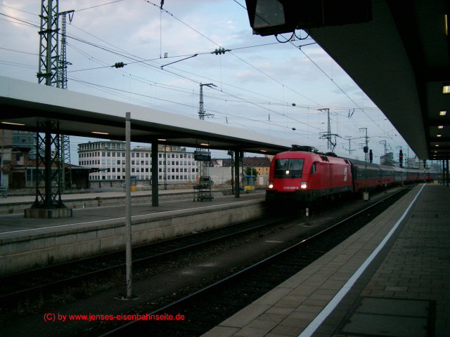 ÖBB BR 1116 (Taurus) in Nürnberg