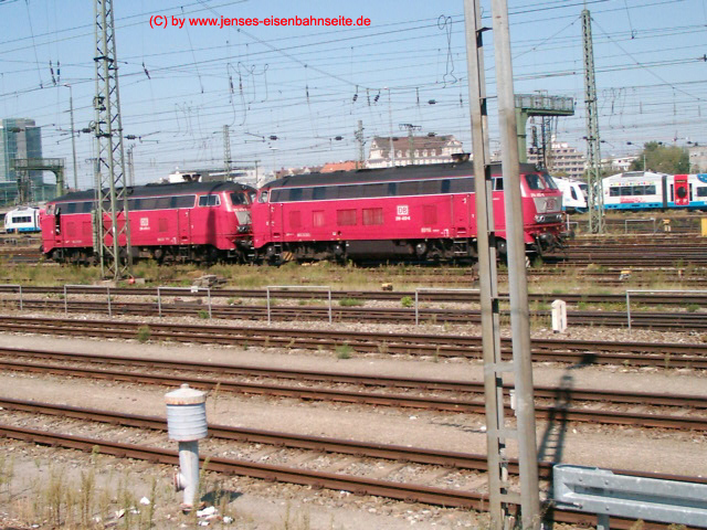 BR 218 in München