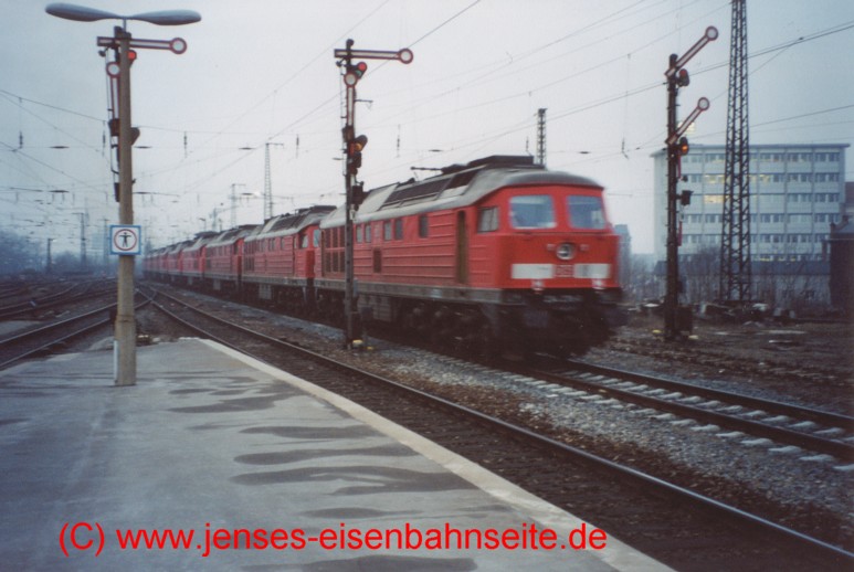 Nach rund zehnjährigen Bestehen dieser BR 234, verschwindet Sie nun aus den Plandienst im ostsächsischen Raum.