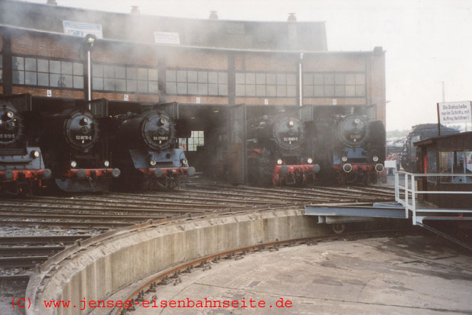 Ein Blick auf die andere Seite des Ringlokschuppens